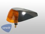 Breiter Blinker komplett, Chrom, orange, VEWIB