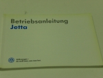 Betriebsanleitung VW Jetta II  Juli 1990